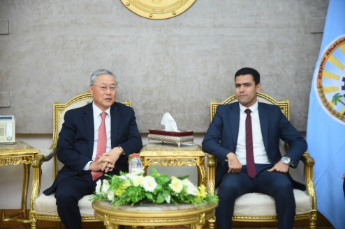 سفير كوريا في زيارة لمحافظة مطروح