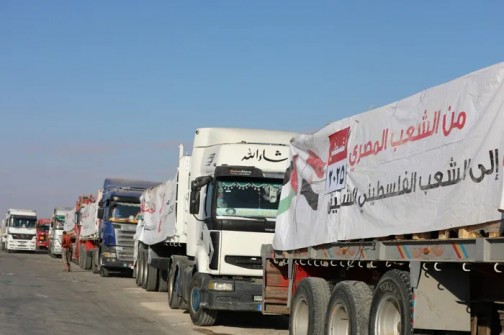 من قلب رفح إلى غزة: القافلة الـ94 من «زاد العزة» تشق الطريق محمّلة بآلاف الأطنان من المساعدات الإنسانية