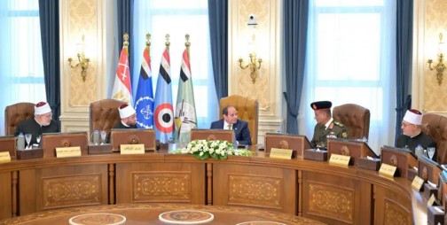 الرئيس السيسي يشهد اختبارات دعاة الأوقاف بالأكاديمية العسكرية: لا مجاملات في اختيار الكوادر وبناء الإنسان أولوية وطنية