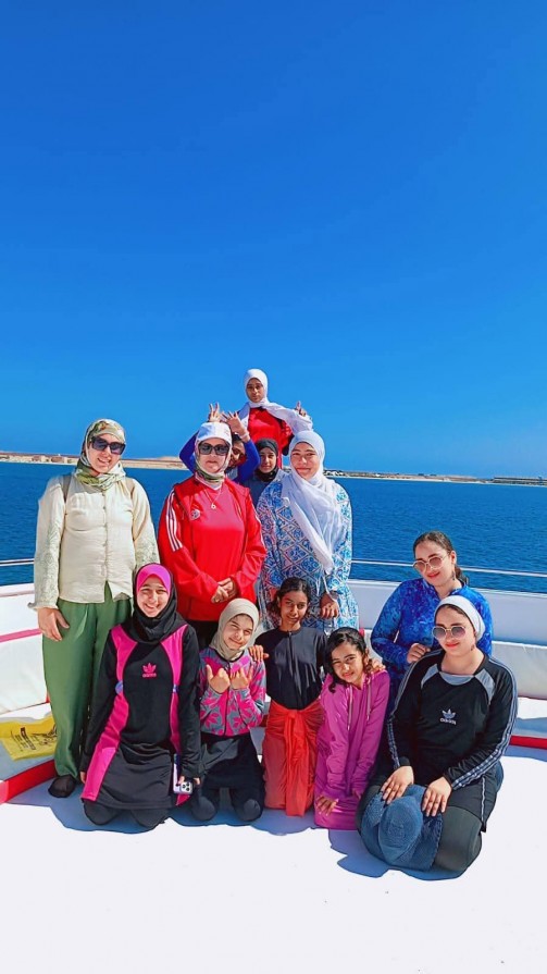 رحلة بحرية لابناء «ها أنا أحقق ذاتي» بمشاركة وفود من مختلف محافظات الجمهورية   