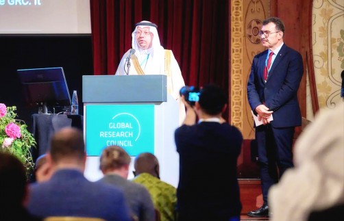 السعودية تستضيف الاجتماع السنوي الـ13 لمجلس البحوث العالمي العام المقبل