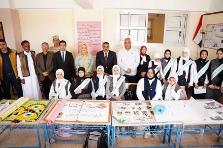  في إطار مبادرة بداية الرئاسية مشاركة متميزة لتعليم مطروح بقافلة الخدمات الشاملة بالسلوم الحدودية