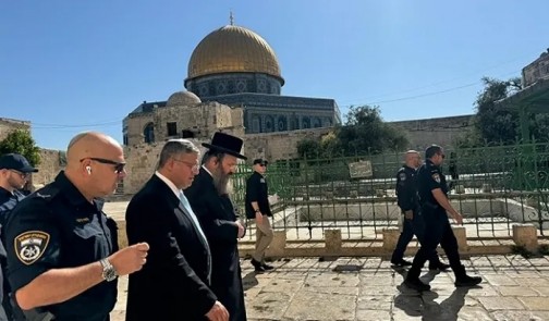 بن غفير يقتحم المسجد الأقصى في عيد العُرش وسط توتر سياسي وديني