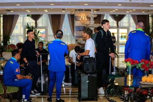 منتخب البرازيل يصل مصر للمشاركة في بطولة خوفو الدولية الودية للشباب