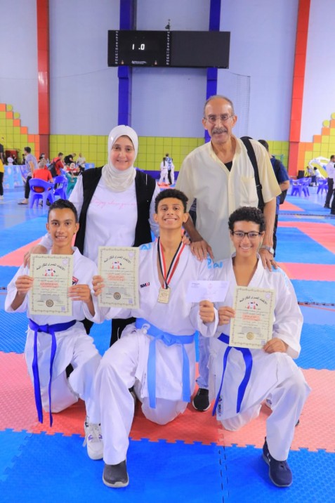 أبناء مطروح في الكاراتية يحققون المراكز الخمسة في بطولة الجمهورية للرانك المصرى الثانية بالقاهرة