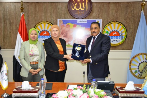 بروتوكول تعاون بين محافظة  مطروح والمركزالقومي للبحوث الاجتماعية والجنائية