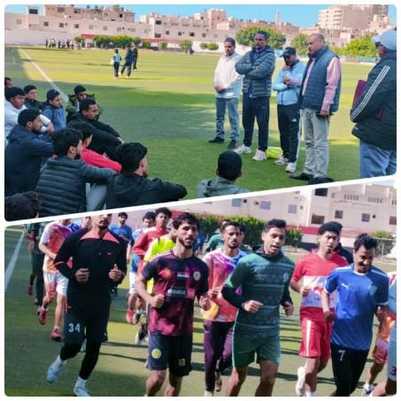 التجمع الاول لمنتخب مطروح لمراكز الشباب