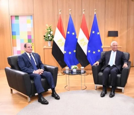 الرئيس السيسي من بروكسل: مصر ترسخ شراكتها الاستراتيجية مع أوروبا وتدعو لإعمار غزة واستقرار ليبيا والسودان